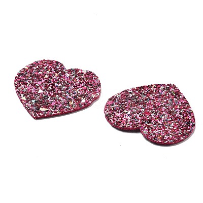 PU Leather Big Pendants FIND-R050-01K-1