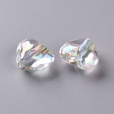 Transparent Acrylic Beads X-TACR-S156-015-1