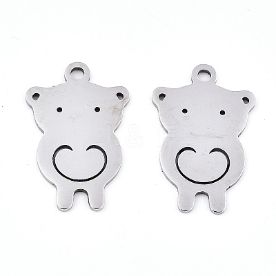 Non-Tarnish 201 Stainless Steel Pendants LS-STAS-S081-041-1