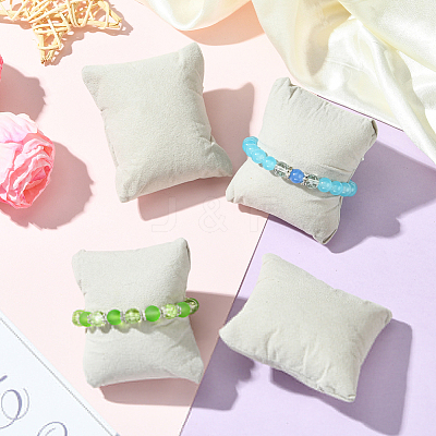 4Pcs Lint Cloth Bracelet and Watch Pillow Jewelry Displays FIND-BBC0004-32A-1