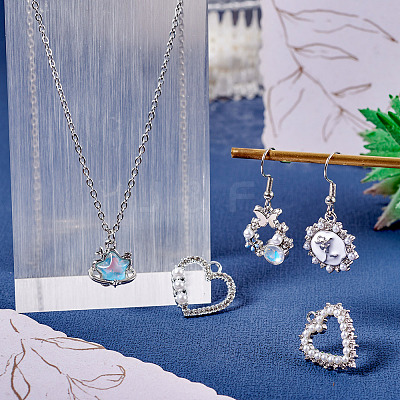 7Pcs 7 Styles Alloy Pendants FIND-TA0004-89-1