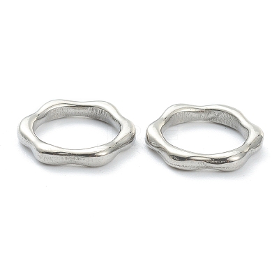 Non-Tarnish 304 Stainless Steel Linking Rings STAS-P279-02A-P-1