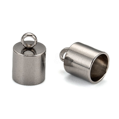 Tarnish Resistant 304 Stainless Steel Cord Ends LS-STAS-E020-7-1
