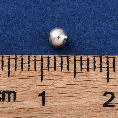 925 Sterling Silver Beads STER-D301-06S-1