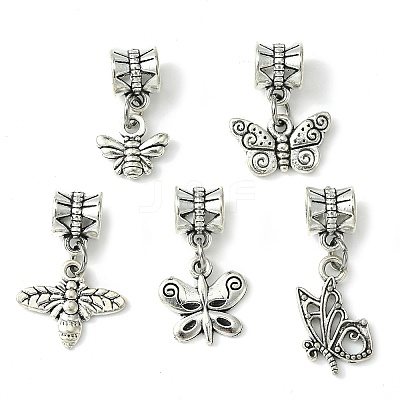 5Pcs Tibetan Style Alloy Pendant PALLOY-JF02508-S-1