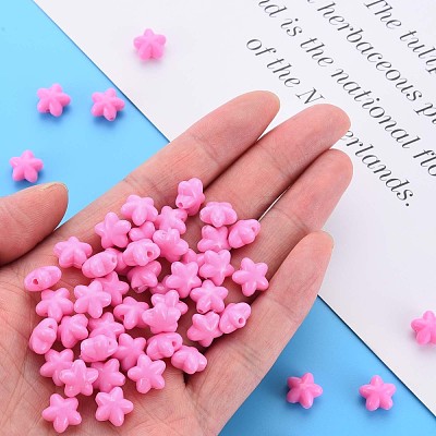 Opaque Acrylic Beads MACR-S373-26-A04-1