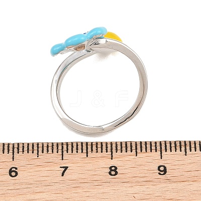 Brass Cuff Open Rings for Women KK-CBA17E5-03P-02-1