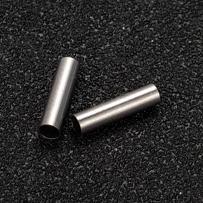 Tarnish Resistant 304 Stainless Steel Tube Beads STAS-G071-32P-1