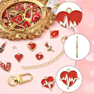 DIY Keychain Jewelry Kits DIY-FS0010-45-1