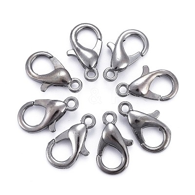 Zinc Alloy Lobster Claw Clasps E105-B-1