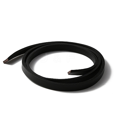 Flat Cowhide Leather Cord WL-WH0003-17D-02-1