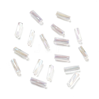 10G Ceylon Glass Twist Bugle Beads X-SEED-L012-01I-1