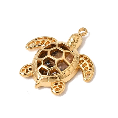 Marine Organism Theme Natural Shell Pendants SH-CBA6E49-01G-E-1