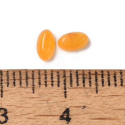 Natural White Jade Dyed Cabochons G-F772-01A-06-1