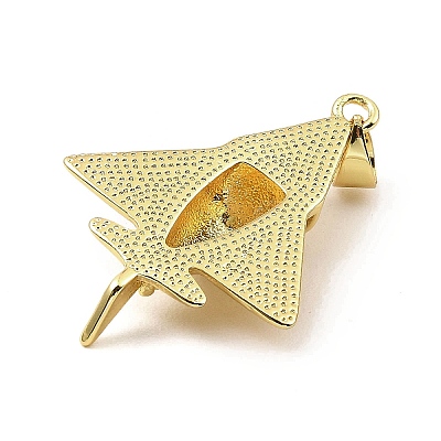 Rack Plated Brass Pendants KK-B077-30G-1