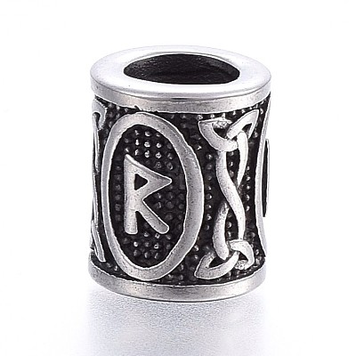 304 Stainless Steel Beads STAS-H460-01AS-19-1