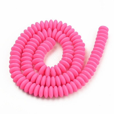 Handmade Polymer Clay Beads Strands CLAY-N008-064-A05-1