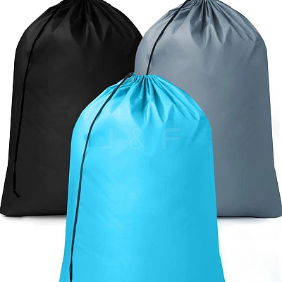 Rectangle Oxford Cloth Travel Laundry Bag ABAG-WH20015-10A-1