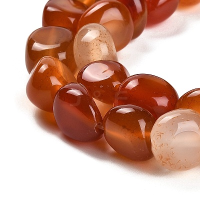 Natural Carnelian Beads Strands G-L595-B01-01-1