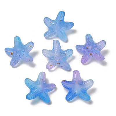 Opaque Acrylic Beads OACR-H056-02J-1