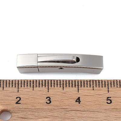 Non-Tarnish 316 Stainless Steel Bayonet Clasps STAS-K282-08D-P-1