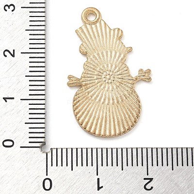 Christmas Theme Alloy Enamel Pendants X-ENAM-Z019-01K-1