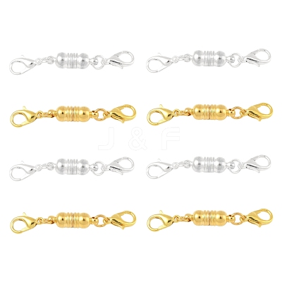 8 Sets Brass Magnetic Clasps Converter KK-FS0001-54-1