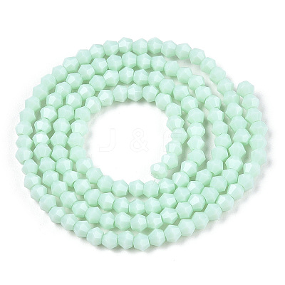 Opaque Solid Color Imitation Jade Glass Beads Strands LS-EGLA-A039-P2mm-D20-1