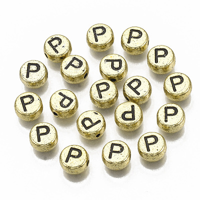 Plating Acrylic Beads X-PACR-CD0001-P-1