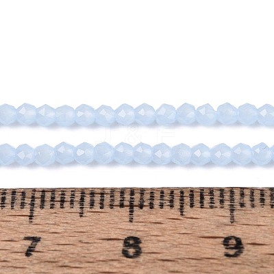 Imitation Jade Glass Beads Strands GLAA-T028-2mm-11F-1