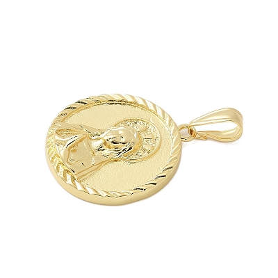 Brass Pendants KK-P293-38G-1