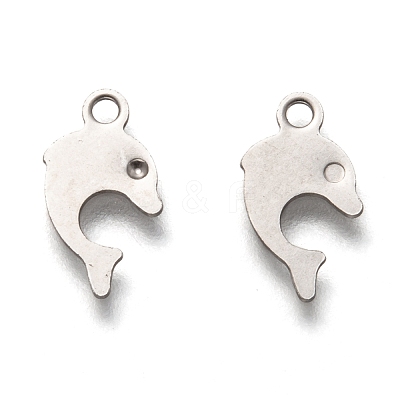 Non-Tarnish 201 Stainless Steel Charms STAS-B001-45P-1