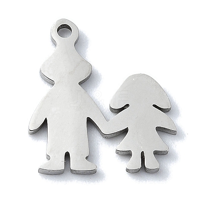 Non-Tarnish 304 Stainless Steel Charms STAS-C097-31P-1