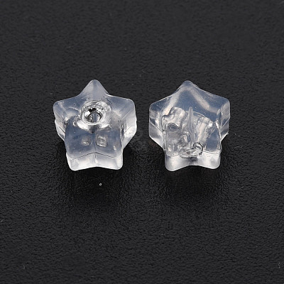 Silicone Ear Nuts SIL-N004-02P-NR-1