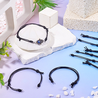 20Pcs Adjustable Korean Waxed Polyester Cord Bracelet Making BJEW-TAC0051-03-1