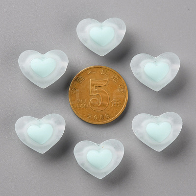 Transparent Acrylic Beads X-TACR-S152-08C-10-1
