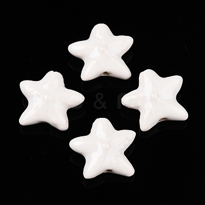 Handmade Porcelain Beads PORC-N008-03F-1