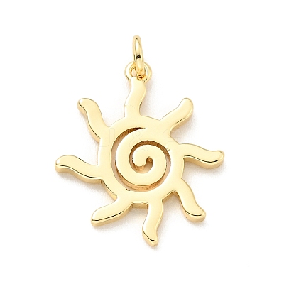 Brass Pendants X-KK-G416-20G-1
