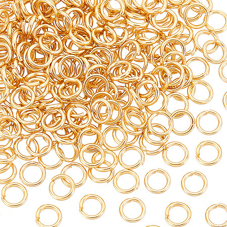 Unicraftale 304 Stainless Steel Open Jump Rings STAS-UN0017-53G-1