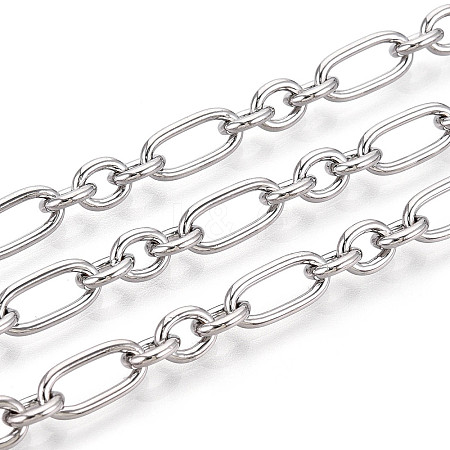 Brass Oval Link Chains CHC-T018-24P-1