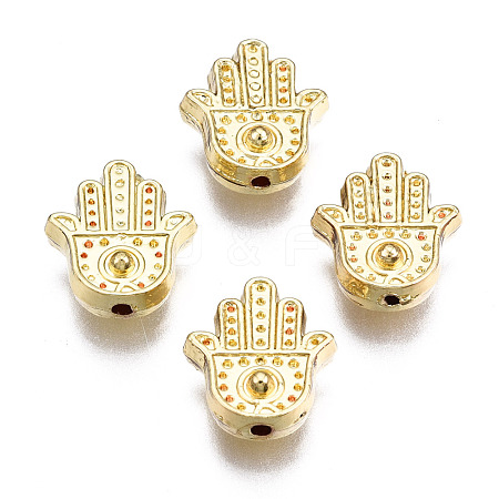 Rack Plating Alloy Beads PALLOY-T077-144LG-RS-1