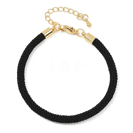 4.5MM Round Nylon Milan Cord Bracelet Making BJEW-I245-01G-36-1
