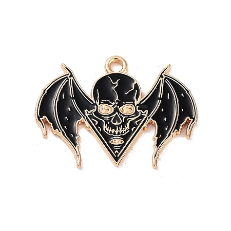 Halloween Alloy Enamel Pendants FIND-B036-04D-1