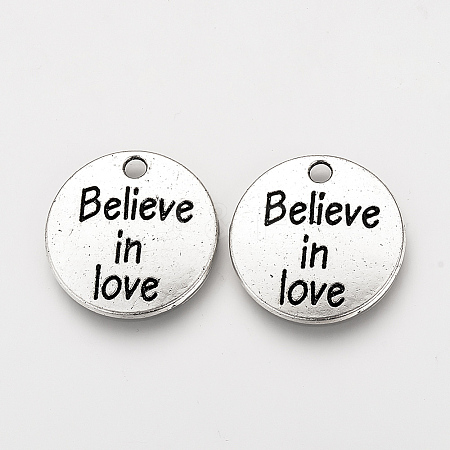 Tibetan Style Alloy Pendants LS-TIBEP-Q078-17AS-RS-1