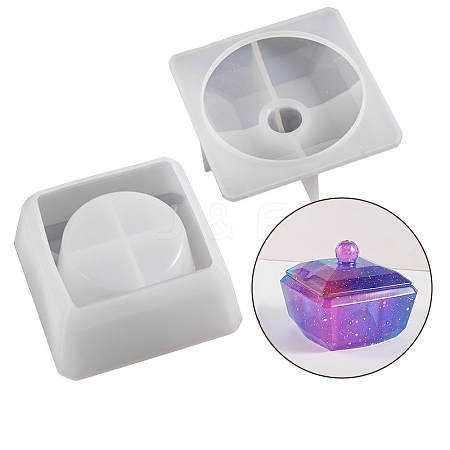 Food Grade DIY Storage Box Silicone Molds PW-WG4C6A9-02-1