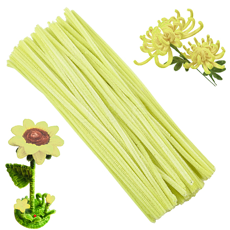 100Pcs DIY Plush Sticks FIND-SP0004-72B-1