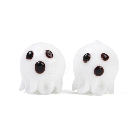 Halloween Handmade Lampwork Beads LAMP-Z016-01G-1