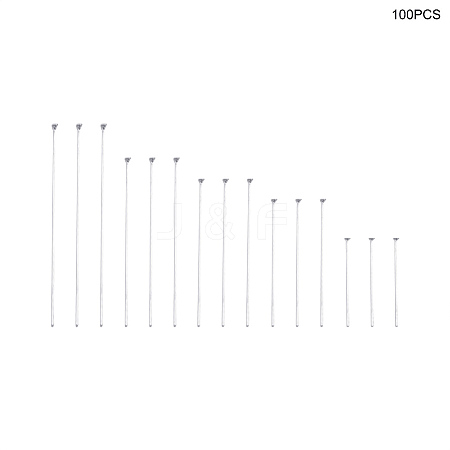 304 Stainless Steel Flat Head Pins STAS-CJ0005-01P-1