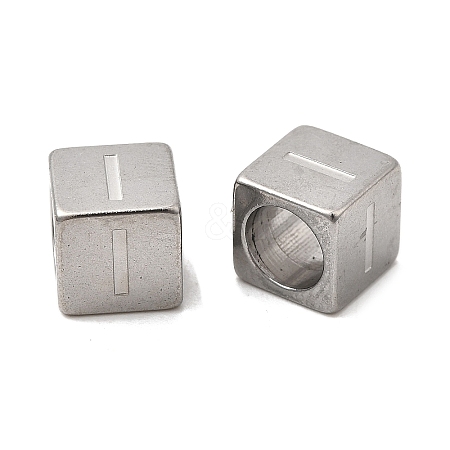 304 Stainless Steel European Beads STAS-D382-02I-P-1