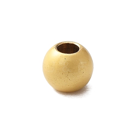 Brass Beads LS-KK-WH0079-04C-G-1